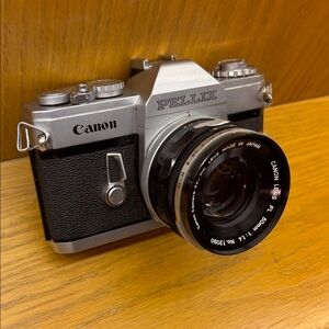 Canon Pellix Film Camera - Silver & Black